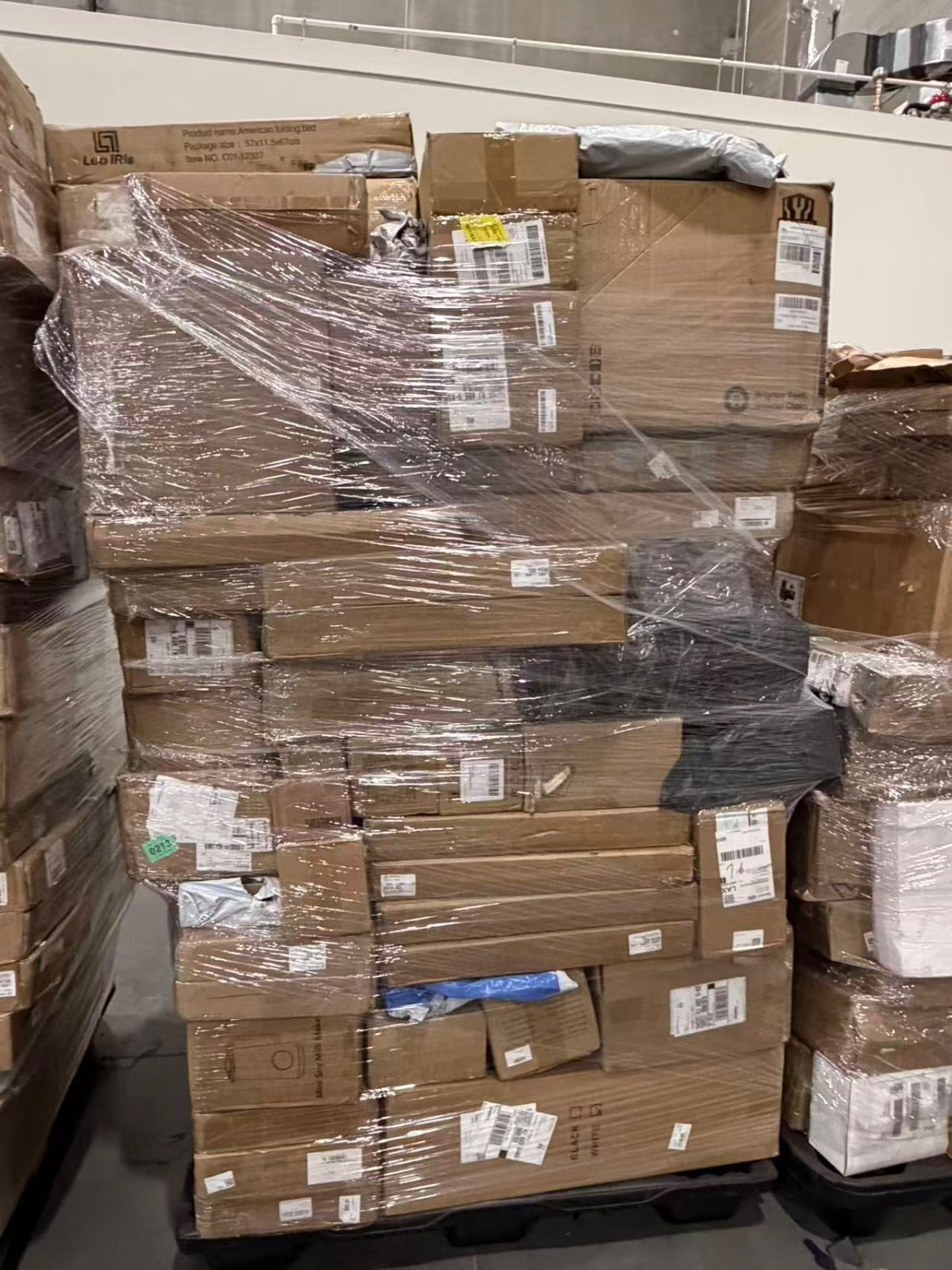 Undelivered Mail Pallets